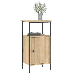 vidaXL Nachtkastjes 2 st 41x31x80 cm sonoma eikenkleurig