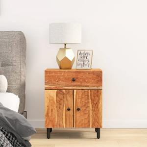 vidaXL Nachtkastje 50x33x60 cm massief acaciahout