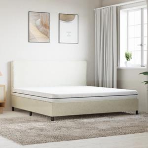 vidaXL Schuimmatras middelzacht 180x200 cm