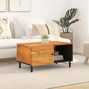 vidaXL Salontafel 80x50x40 cm massief acaciahout