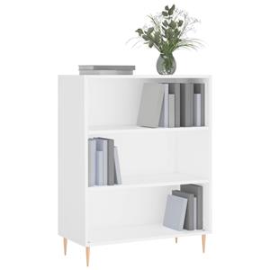 vidaXL Boekenkast 69,5x32,5x90 cm bewerkt hout wit