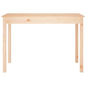 vidaXL Eettafel 110x55x75 cm massief grenenhout