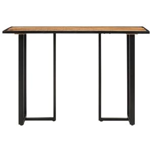 vidaXL Eettafel 110x55x75,5 cm massief mangohout