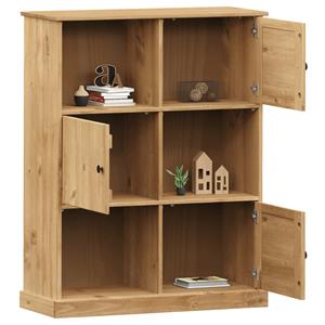 vidaXL Boekenkast VIGO 90x35x114,5 cm massief grenenhout