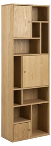 Giga Living Boekenkast Huub Spaanplaat Naturel 60x180cm - 