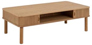 Giga Living Salontafel Rustam Rechthoek MDF Naturel 130cm - 