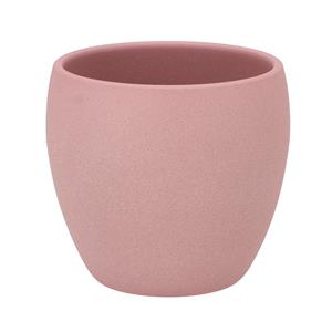 DK Design  bloempot/plantenpot - Vinci - lichtroze mat - voor kamerplant - D13 x H14 cm -