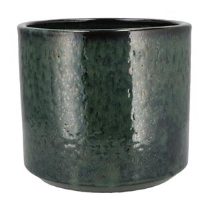 DK Design Bloempot model Green Glaze - groen - D21 x H24 cm - glanzend -