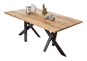 Artistiq Living Artistiq Eettafel Rhyan Eikenhout, 180 x 100cm - Zwart