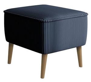 NADUVI Collection Hocker Verdiro ribstof | 