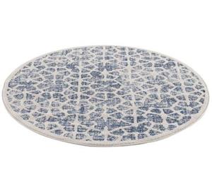 Carpet City Teppich "Art 1271", rund, Kurzflor, Skandi-Muster, ideal für Wohnzimmer & Schlafzimmer