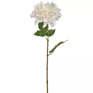 Pure Royal Kunstbloem Dahliasteel 60cm - creme