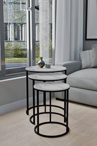 Hannah Home Set van 3 bijzettafels Lisa | 