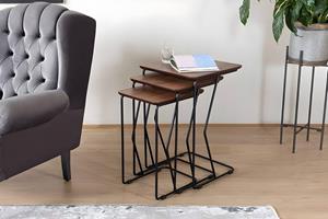 Hannah Home Set van 3 bijzettafels Ren | 