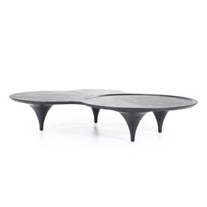 Eleonora Salontafel Fay 162 x 114cm - Zwart