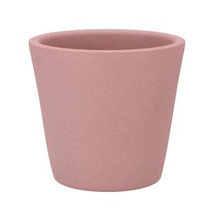 DK Design  bloempot/plantenpot - Vinci - lichtroze mat - voor kamerplant - D13 x H15 cm -