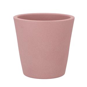 DK Design  bloempot/plantenpot - Vinci - lichtroze mat - voor kamerplant - D16 x H18 cm -