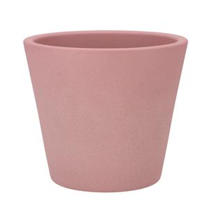 DK Design  bloempot/plantenpot - Vinci - lichtroze mat - voor kamerplant - D19 x H21 cm -