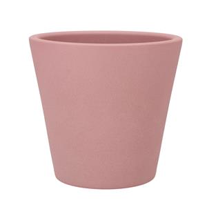 DK Design  bloempot/plantenpot - Vinci - lichtroze mat - voor kamerplant - D22 x H24 cm -