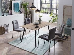 Artistiq Living Artistiq Eettafel Chennell Eikenlook, 140 x 80cm - Bruin