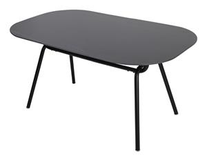 Artistiq Living Artistiq Eettafel Lynzie Deens Ovaal, Gesinterde steen, 150 x 90cm - Zwart