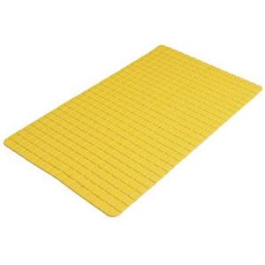 Urban Living Badkamer Anti Slip Mat - Rubber - Okergeel - 39x69cm