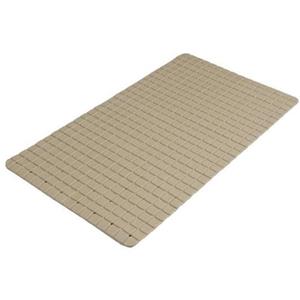 Urban Living Badkamer Anti Slip Mat - Rubber - Beige - 39x69cm