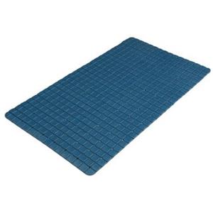 Urban Living Badkamer Anti Slip Mat - Rubber - Donkerblauw - 39x69cm