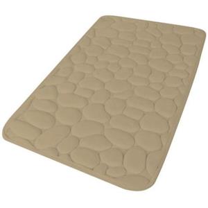 Urban Living Badkamerkleedje/badmat Tapijt - Beige - 50 X 80 Cm