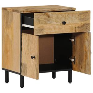 vidaXL Nachtkastje 50x33x60 cm massief mangohout
