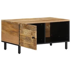 vidaXL Salontafel 80x50x40 cm massief mangohout