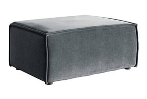 NADUVI Collection Hocker Crusado velvet | 