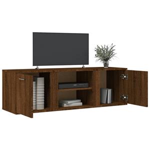 vidaXL TV-Schrank TV-Schrank Braun Eichen-Optik 120x34x37 cm Holzwerkstoff (1-St)