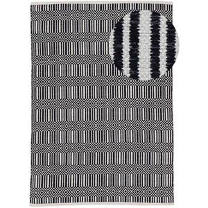 Teppich Kelim Oregan, carpetfine, rechteckig, Höhe: 5 mm, Wendeteppich aus reiner Baumwolle, Wohnzimmer