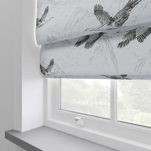 Illumin8 Laura Ashley - Vouwgordijn - Animalia Geborduurd Silver