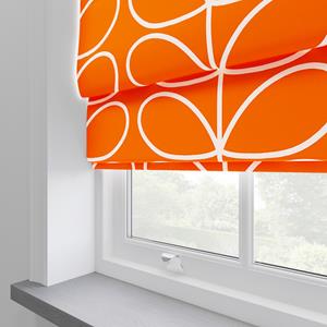 Illumin8 Orla Kiely - Vouwgordijnen - Jumbo Linear Stem Kakifruit