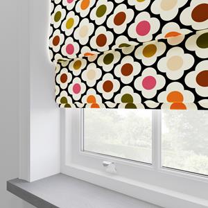 Illumin8 Orla Kiely - Vouwgordijnen - Vlek Bloem Ditsy Rood Multi