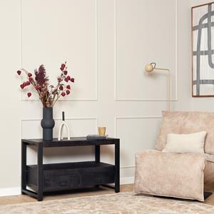 Het Steigerhouthuis Tv meubel Boaz Black | 100 cm