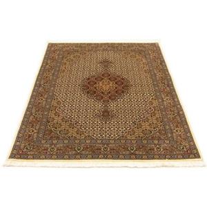 morgenland Teppich "Täbriz 50 Raj Teppich handgeknüpft beige", rechteckig