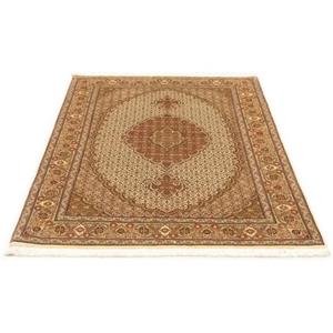 morgenland Teppich "Täbriz 50 Raj Teppich handgeknüpft beige", rechteckig