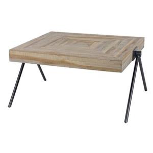 Hoyz Collection Hoyz - Salontafel Teca - Balance - 80x80x43 - Hout