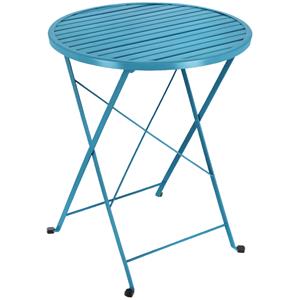 PULSIVA Klapptisch Fold rond; 61x71 cm (ØxH); blauw; rond