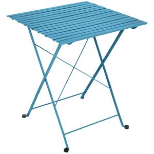 PULSIVA Klapptisch Fold vierkant; 61x61x71 cm (LxBxH); blauw; vierkant