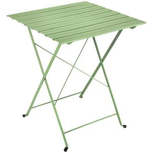 PULSIVA Klapptisch Fold vierkant; 61x61x71 cm (LxBxH); lichtgroen; vierkant