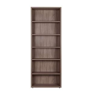 Composad Ordnerrek DISEGNO, boekenkast met 6 open vakken, verstelbare planken, hoogte 217 cm, 100% gerecycled hout, made in italy