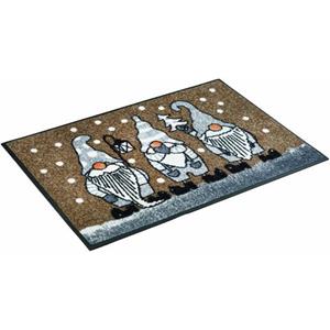 Wash+dry by Kleen-Tex Mat Winterkabouters Inloopmat, antislip, wasbaar