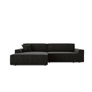 SIA Home Hoekslaapbank Eliott links velvet met opbergbox | 