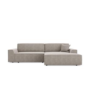 SIA Home Hoekslaapbank Eliott rechts velvet met opbergbox | 