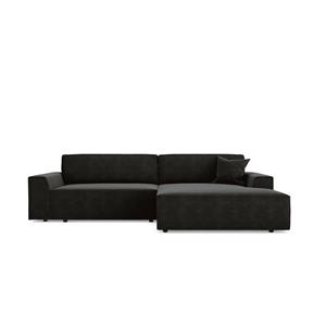 SIA Home Hoekslaapbank Eliott rechts velvet met opbergbox | 