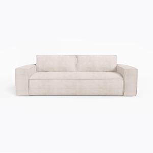 SIA Home 3-zitsslaapbank Joan ribstof met dunlopillo matras | 